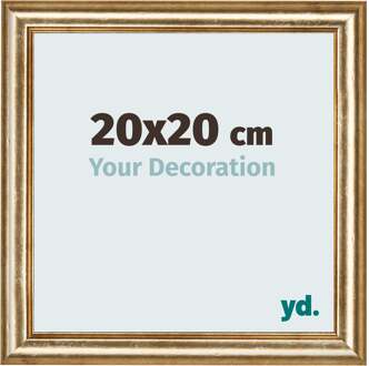 Fotolijst 20x20 cm - Goud Antiek - MDF - Lazio