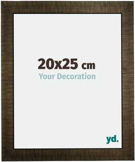 Fotolijst 20x25 cm - Champagne Geborsteld - Hout - Leeds