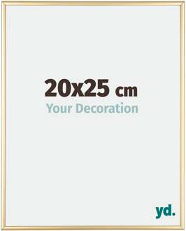 Fotolijst 20x25 cm - Goud Glans - Aluminium - Austin