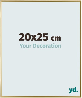 Fotolijst 20x25 cm - Goud - Kunststof - Evry