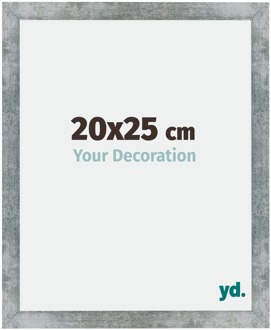 Fotolijst 20x25 cm - IJzer Geveegd - MDF - Mura