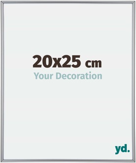 Fotolijst 20x25 cm - Zilver Hoogglans - Kunststof - Annecy