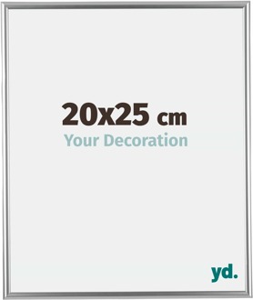 Fotolijst 20x25 cm - Zilver - Kunststof - Bordeaux