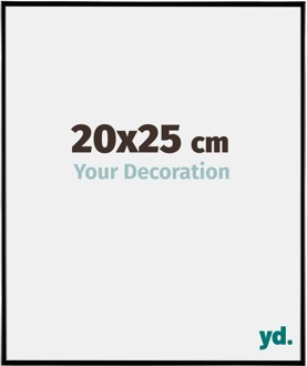 Fotolijst 20x25 cm - Zwart Hoogglans - Kunststof - Evry