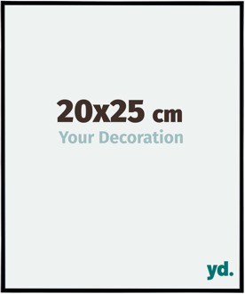 Fotolijst 20x25 cm - Zwart Mat - Kunststof - Evry