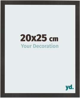 Fotolijst 20x25 cm - Zwart Mat - MDF - Bologna