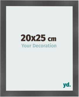 Fotolijst 20x25 cm - Zwart Mat - MDF - Pisa