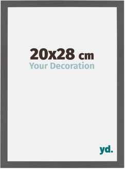 Fotolijst 20x28 cm - Antraciet - MDF - Mura