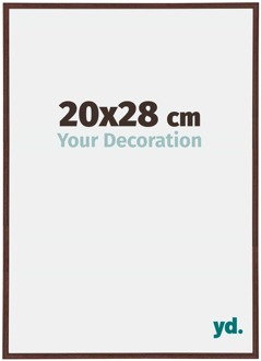 Fotolijst 20x28 cm - Bruin - Kunststof - Annecy