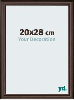 Fotolijst 20x28 cm - Eiken Donker - MDF - Lazio