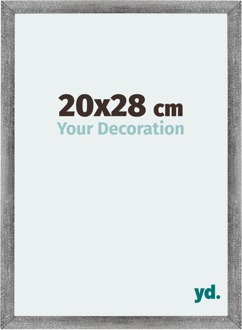 Fotolijst 20x28 cm - Grijs Geveegd - MDF - Mura