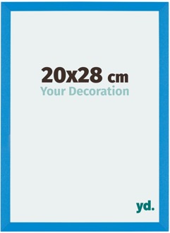 Fotolijst 20x28 cm - Helder Blauw - MDF - Mura