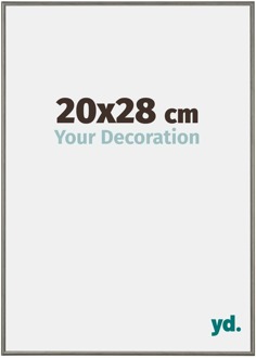 Fotolijst 20x28 cm - Mercury Structuur - Aluminium - New York