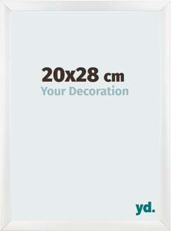 Fotolijst 20x28 cm - Wit Hoogglans - MDF - Pisa