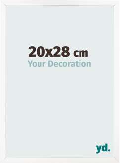 Fotolijst 20x28 cm - Wit Mat - MDF - Bologna