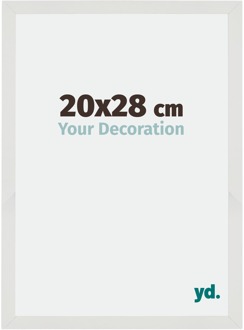 Fotolijst 20x28 cm - Wit Mat - MDF - Mura