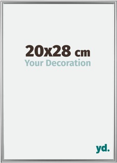 Fotolijst 20x28 cm - Zilver - Kunststof - Bordeaux