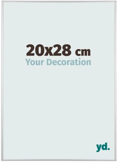 Fotolijst 20x28 cm - Zilver Mat - Aluminium - Austin