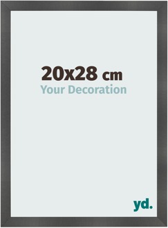 Fotolijst 20x28 cm - Zwart Mat - MDF - Pisa