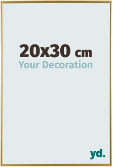 Fotolijst 20x30 cm - Goud - Kunststof - Evry