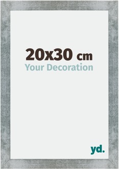 Fotolijst 20x30 cm - IJzer Geveegd - MDF - Mura