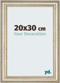 Fotolijst 20x30 cm - Metaalglans - MDF - Lazio