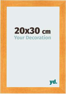 Fotolijst 20x30 cm - Oranje - MDF - Pisa