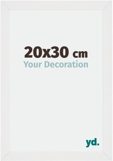 Fotolijst 20x30 cm - Wit Hoogglans - MDF - Mura