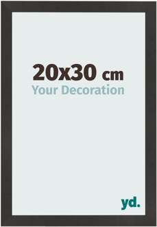 Fotolijst 20x30 cm - Zwart Mat - MDF - Bologna