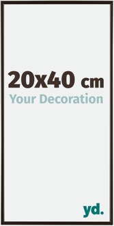 Fotolijst 20x40 cm - Antraciet - Kunststof - Evry