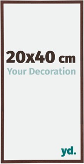 Fotolijst 20x40 cm - Bruin - Kunststof - Annecy