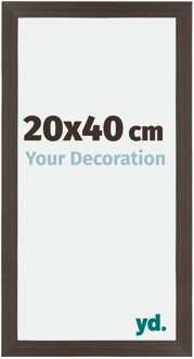 Fotolijst 20x40 cm - Eiken Donker - MDF - Mura