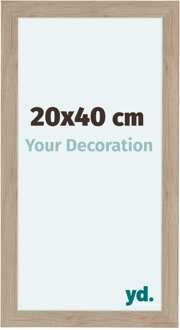 Fotolijst 20x40 cm - Eiken Licht - MDF - Como