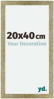 Fotolijst 20x40 cm - Goud Antiek - MDF - Mura