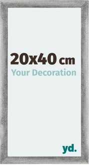 Fotolijst 20x40 cm - Grijs Geveegd - MDF - Mura