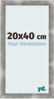 Fotolijst 20x40 cm - Metaal Vintage - MDF - Pisa