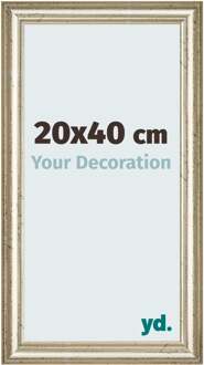 Fotolijst 20x40 cm - Metaalglans - MDF - Lazio
