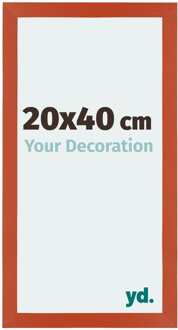 Fotolijst 20x40 cm - Oranje - MDF - Mura