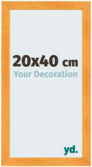 Fotolijst 20x40 cm - Oranje - MDF - Pisa