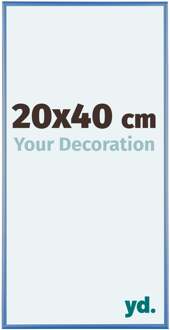 Fotolijst 20x40 cm - Staal Blauw - Aluminium - Kent