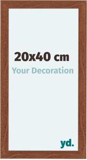 Fotolijst 20x40 cm - Walnoot - MDF - Como