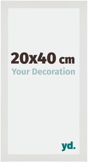 Fotolijst 20x40 cm - Wit Mat - MDF - Mura