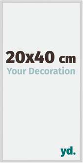 Fotolijst 20x40 cm - Zilver Mat - Aluminium - Miami