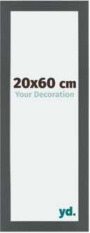 Fotolijst 20x60 cm - Antraciet - MDF - Mura