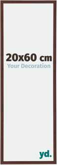 Fotolijst 20x60 cm - Bruin - Kunststof - Annecy