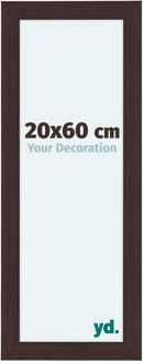 Fotolijst 20x60 cm - Eiken Donker - MDF - Como