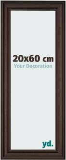 Fotolijst 20x60 cm - Eiken Donker - MDF - Lazio