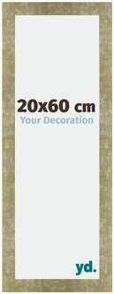 Fotolijst 20x60 cm - Goud Antiek - MDF - Mura