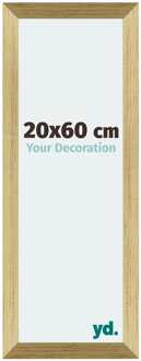 Fotolijst 20x60 cm - Goud Glans - MDF - Mura