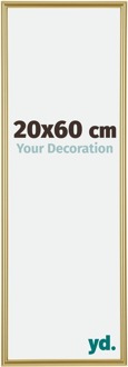 Fotolijst 20x60 cm - Goud - Kunststof - Annecy